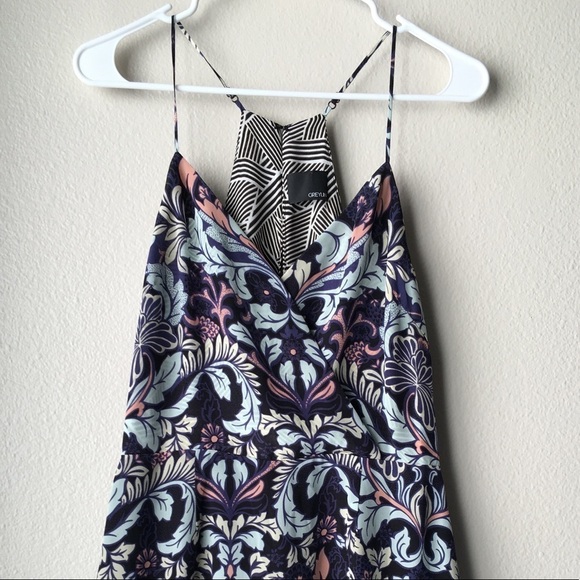 Greylin Morris Silk Celadon Print Dress - Picture 5 of 8